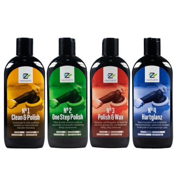 Kit de Pulido, abrillantado y protección Nextzett 250ml - Car Care Europe