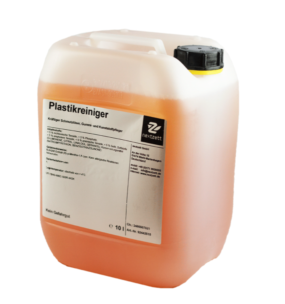 Nextzett Plastic Deep Cleaner 10L - Car Care Europe