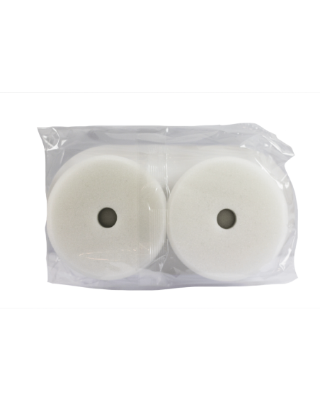 Gyeon Q²M Eccentric Finish Pad 80mm (Pack 2)  empaque 2 - Car Care Europe