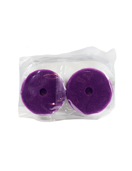 Gyeon Q²M Eccentric Heavy Cut Pad 80mm (Pack 2) empaque 2 - Car Care Europe