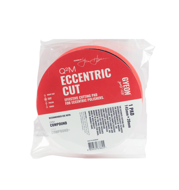 Gyeon Q²M Eccentric Cut Pad 145mm empaque - Car Care Europe
