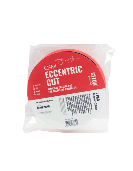 Gyeon Q²M Eccentric Cut Pad 145mm empaque - Car Care Europe