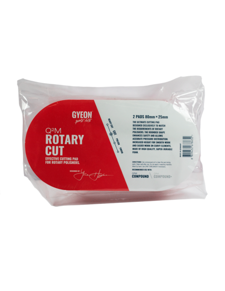 Gyeon Q²M Rotary cut Pad 80mm (Pack 2) empaque - Car Care Europe