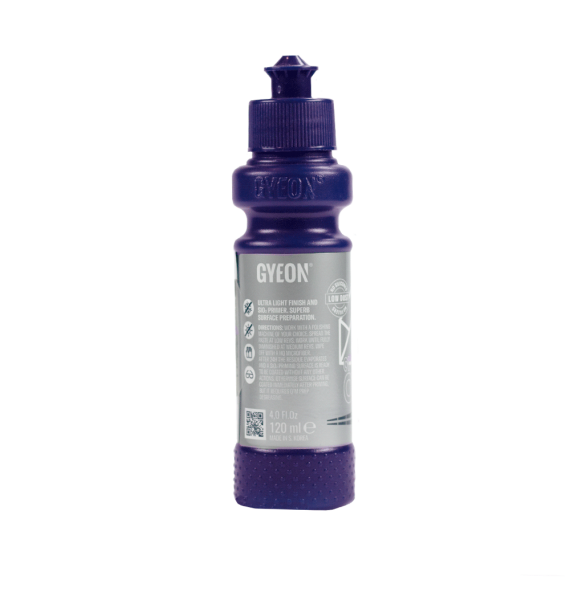 Gyeon Q2 Primer - Polish de acabado con SiO2 120 ml especificaciones - Car Care Europe