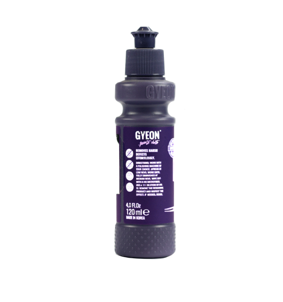Gyeon Q2M Compound - Polish de corte 120 ml especificaciones - Car Care Europe