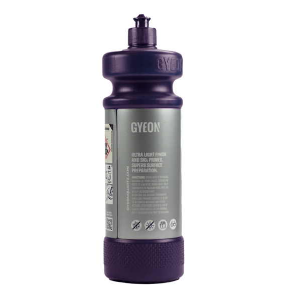 Gyeon Q2 Primer - Polish de acabado con SiO2 especificaciones - Car Care Europe