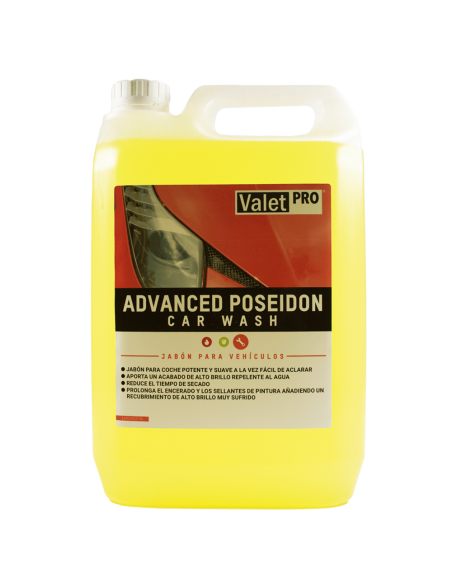 Valet Pro Advanced Poseidon Car Wash - Champú Avanzado 5L - Car Care Europe