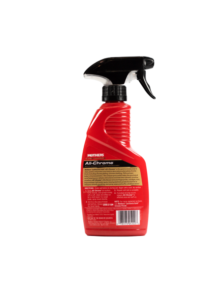 Mothers All-Chrome especificaciones - Car Care Europe