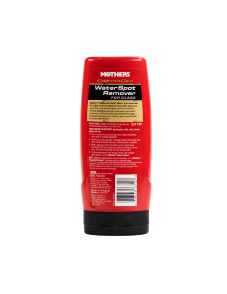 Mothers Water Spot Remover for Glass (Elimina marcas de agua) especificaciones - Car Care Europe