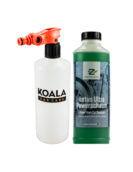 Kit Foam Gun + Nextzett Lotus Ultra Powerfoam - Car Care Europe