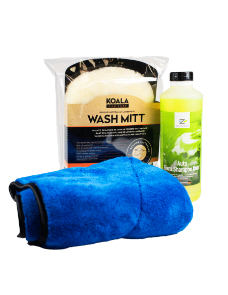 Kit de Lavado Básico III Glanz Champú- Car Care Europe