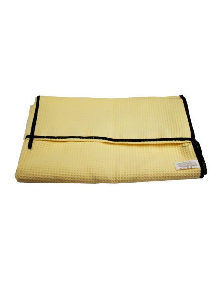 Toalla de secado Waffle Weave con bolsillos - Car Care Europe