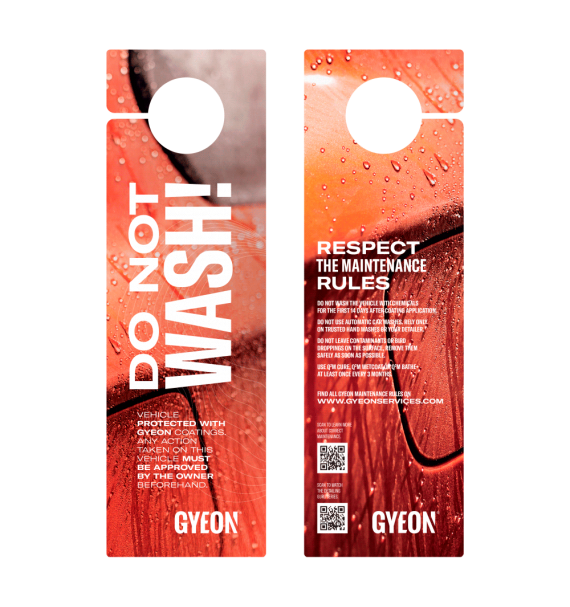 Gyeon Colgador Coche Rojo