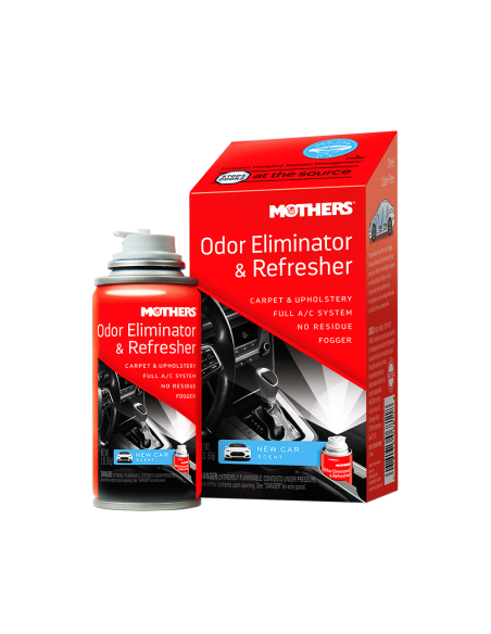 Mothers Odor Eliminator & Refresher - New Car Scent - Car Care Europe