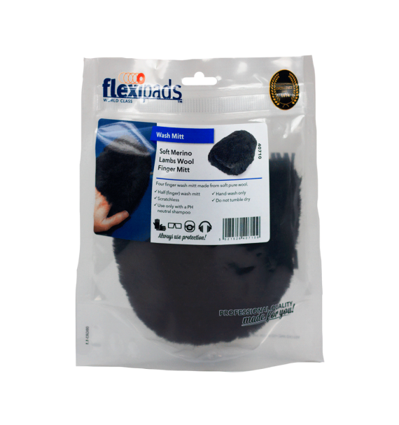 Flexipads Guante de Lana Natural "4 dedos" empaque - Car Care Europe