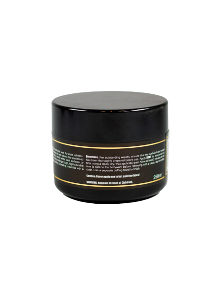 Angelwax Drift Vanilla Snow Detailing Wax - Cera para colores claros especificaciones - Car Care Europe