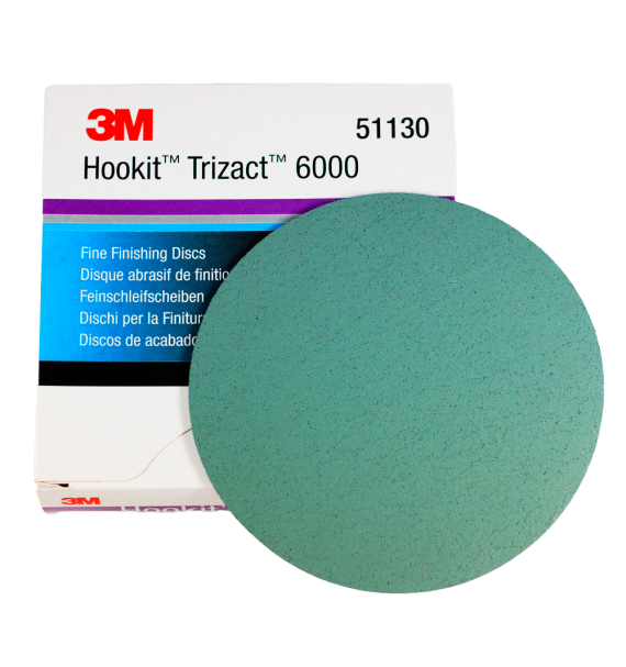 3M Lija Trizact P6000 150mm - Car Care Europe