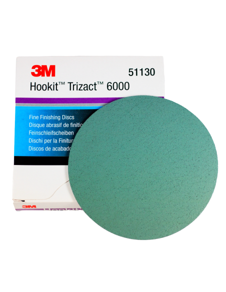 3M Lija Trizact P6000 150mm - Car Care Europe