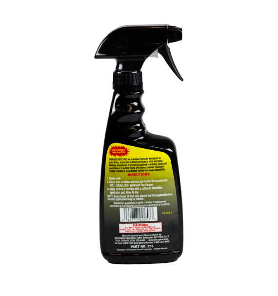 Duragloss TMD (Tire & Mat Dressing) especificaciones - Car Care Europe
