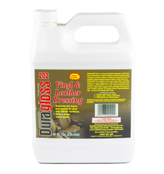 Duragloss Vinyl & Leather Dressing 3,79L - Car Care Europe