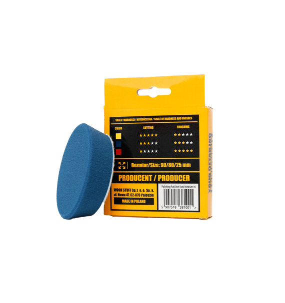 Work Stuff - Esponja de Pulido Medio One Step - Car Care Europe