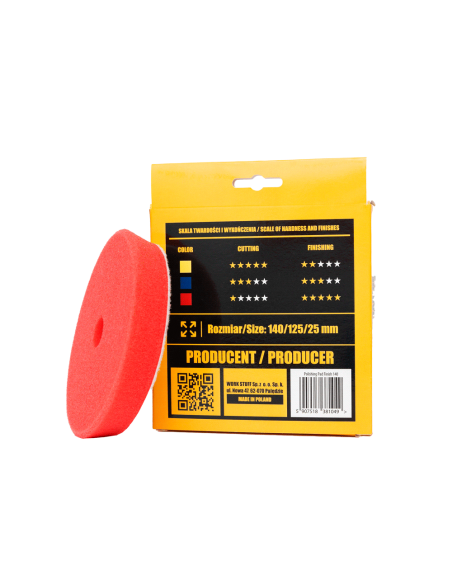 Work Stuff - Esponja de Acabado 125mm - Car Care Europe