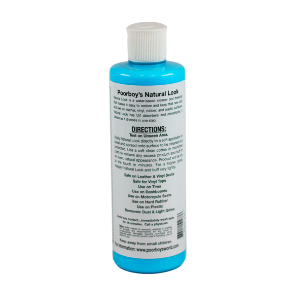 Poorboys Natural Look Dressing especificaciones - Car Care Europe