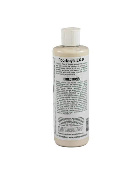 Poorboys EX-P Sealant 100% Sintético especificaciones - Car Care Europe