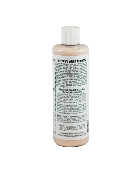 Poorboys White Diamond Show Glaze (Colores Claros) especificaciones - Car Care Europe