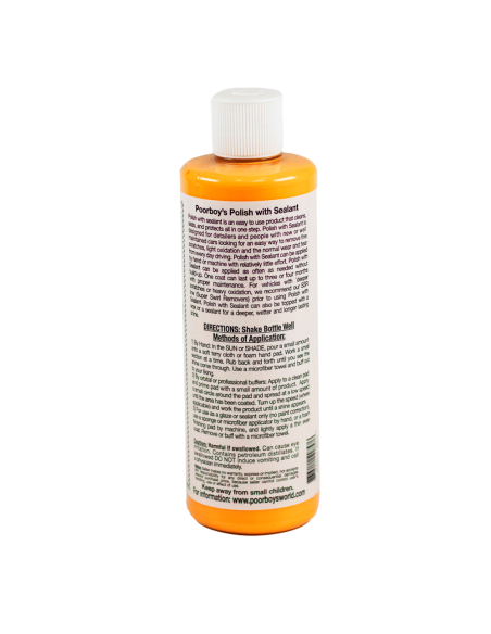 Poorboys Polish With Sealant especificaciones - Car Care Europe