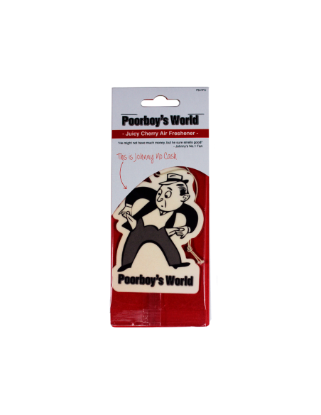 Poorboys Cereza Air Freshener - Ambientador para colgar - Car Care Europe