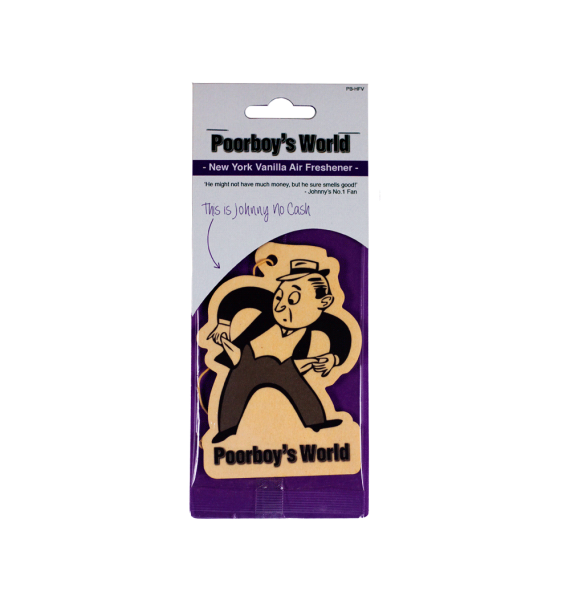 Poorboys Vainilla Air Freshener - Ambientador para colgar - Car Care Europe