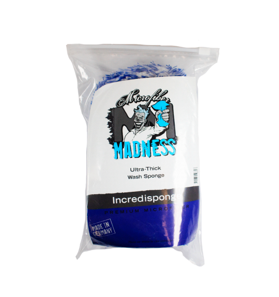 Microfiber Madness Incredisponge - Esponja de lavado empaque - Car Care Europe