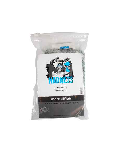 Microfiber Madness Incrediflair - Guante microfibra para llantas empaque - Car Care Europe