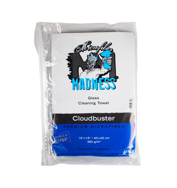 Microfiber Madness Cloudbuster - Limpieza de cristales empaque - Car Care Europe
