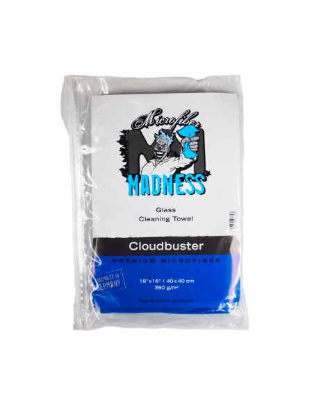 Microfiber Madness Cloudbuster - Limpieza de cristales empaque - Car Care Europe