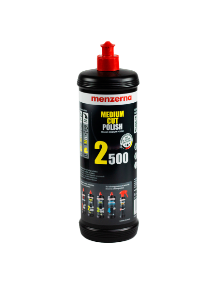 Menzerna Polish Medio PF-2500 (1000ml) especificaciones - Car Care Europe
