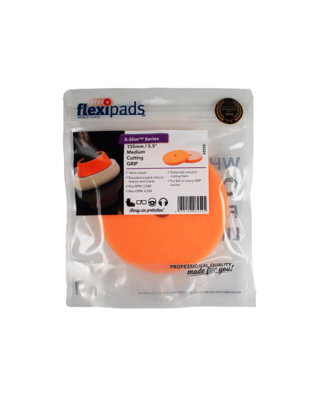 Esponja de pulido medio Flexipads X-Slim empaque - Car Care Europe