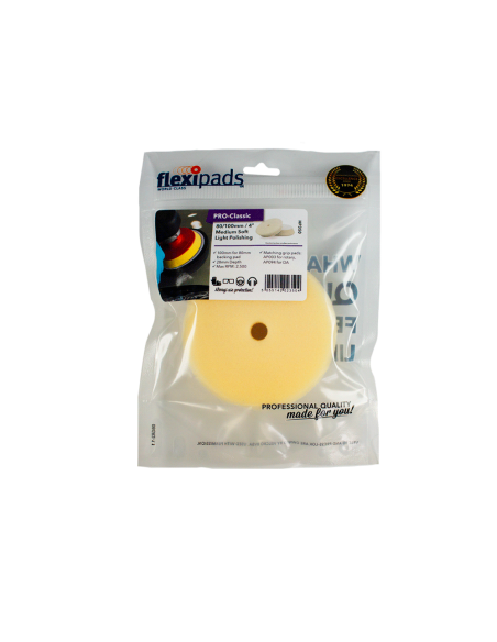 Flexipads Pro-Classic - Esponja de Pulido Fino (blanca) empaque - Car Care Europe