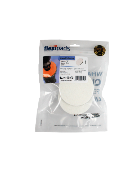 Flexipads Disco de Pulido para Cristales 75mm empaque - Car Care Europe