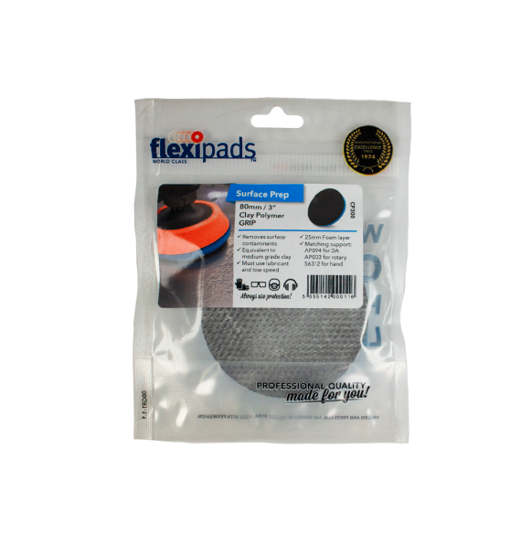 Flexipads Prep Pad - Disco de Descontaminar 80mm empaque - Car Care Europe