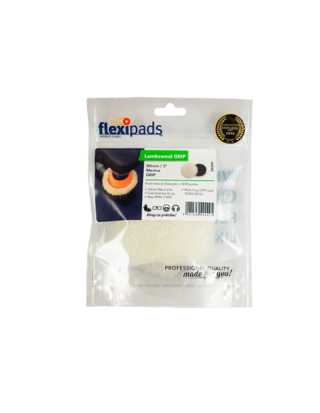 Flexipads Esponja de Lana 80mm empaque - Car Care Europe