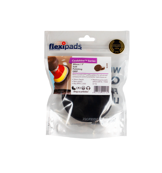 Flexipads Coolshine - Esponja de Acabado 80mm empaque - Car Care Europe