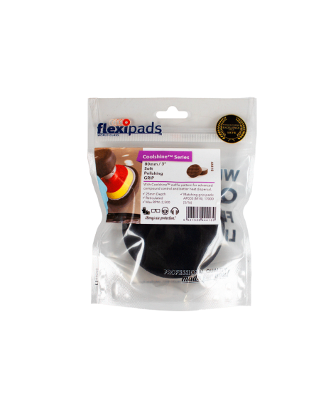 Flexipads Coolshine - Esponja de Acabado 80mm empaque - Car Care Europe