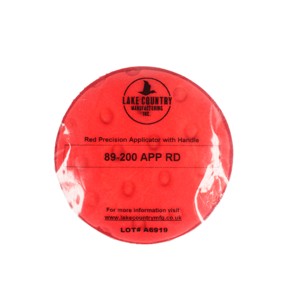 Lake Country CCS Red Wax/Sealant Applicator Pad - Car Care Europe