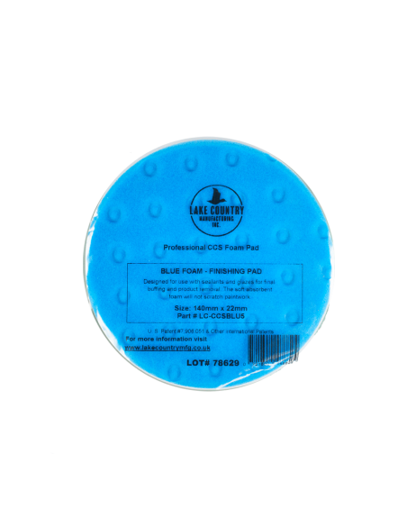 Lake Country CCS - Esponja de Acabado Ultrafino (azul) - Car Care Europe