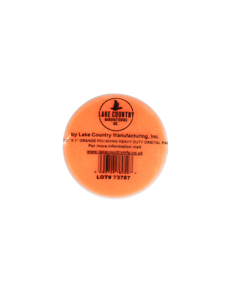 Lake Country HDO - Esponja de Pulido Medio (naranja) - Car Care Europe