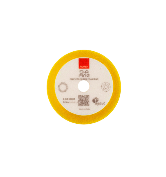 Rupes D-A Fine - Pad de acabado (amarillo) - Car Care Europe