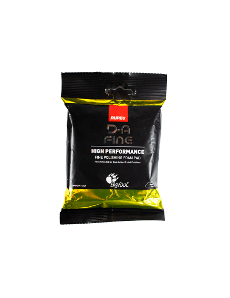 Rupes D-A Fine - Pad de acabado (amarillo) empaque - Car Care Europe