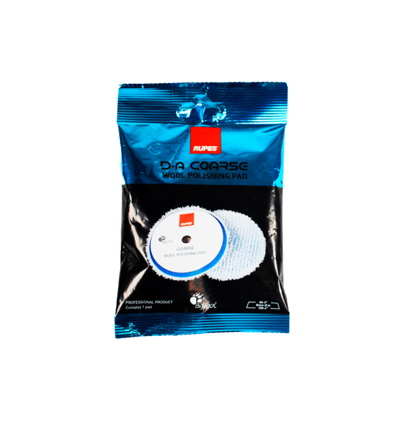 Rupes Coarse - Pad de Lana de Corte 80mm - Car Care Europe